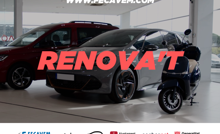 Renova’t, la nova campanya de Fecavem per impulsar la mobilitat segura i sostenible